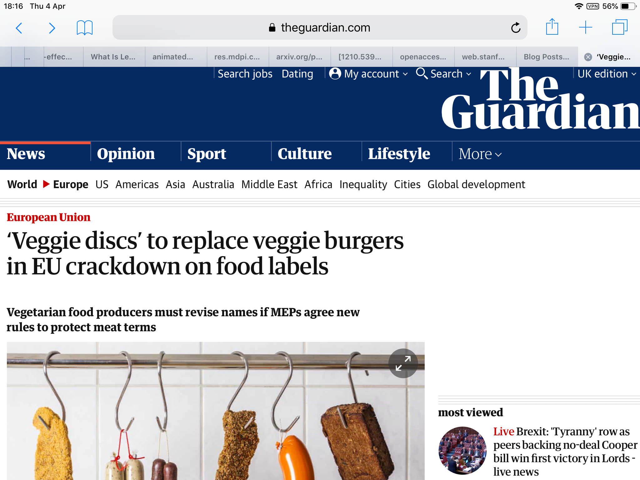 EU to ban meat and dairy names for plant-based foods